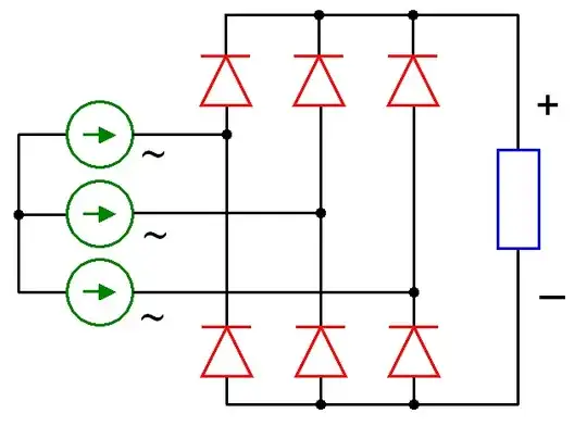 Three-phase full-wave rectifier