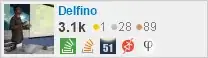 perfil de Delfino no Stack Exchange, uma rede gratuita de sites de perguntas e respostas orientadas à comunidade