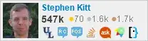 profile for Stephen Kitt on Stack Exchange, a network of free, community-driven Q&A sites