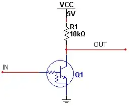 single transistor inverter
