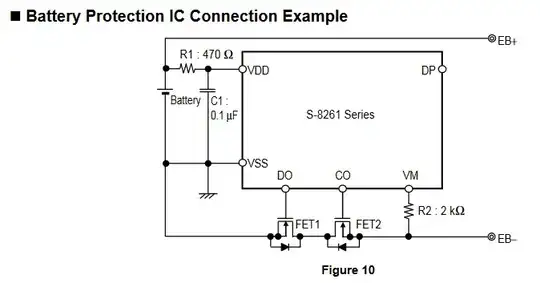 S-8261 Reference Circuit