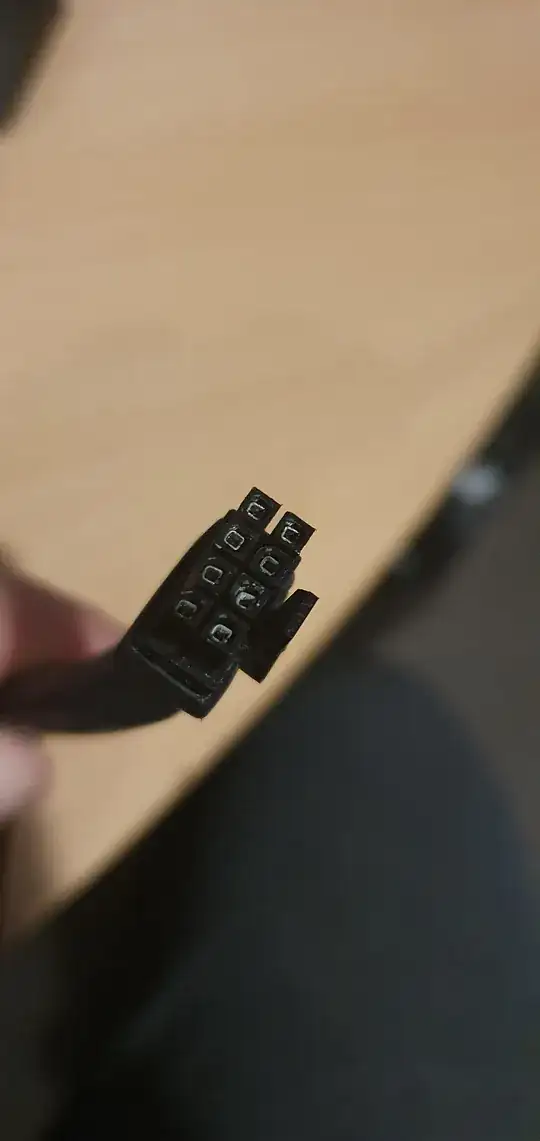 The LED current waveform