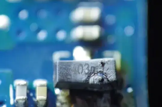 Picture of the transistor