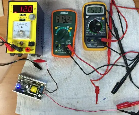 The whole circuit.  Something here is lying.