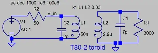 LTspice schematic