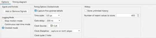 Timing options