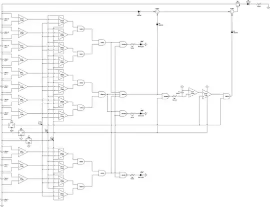 In-amp connected to analog switch