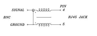 Video balun schematic
