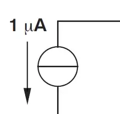 circuit symbol circle with horizontal line view 1