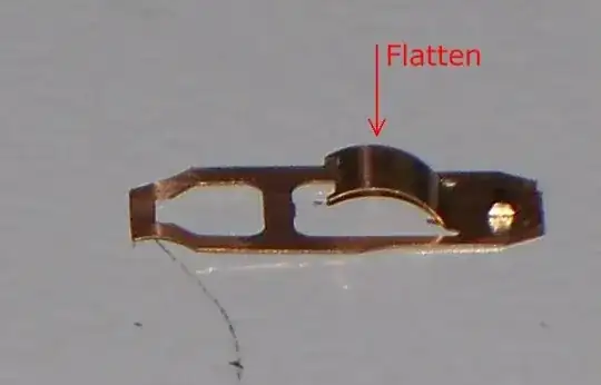 Mouse button spring