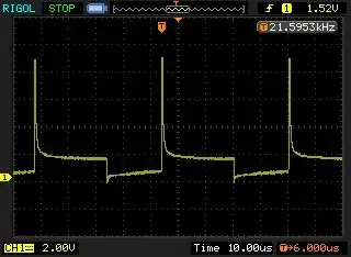 NE555 circuit output view