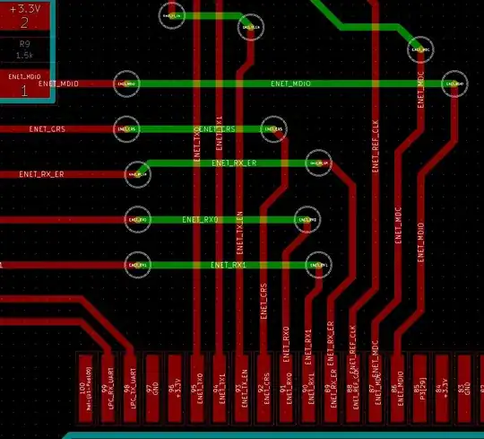 LPC1768 to LAN8720 RMII connections