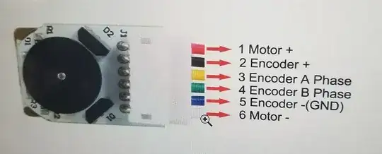 Motor Encoder configuration