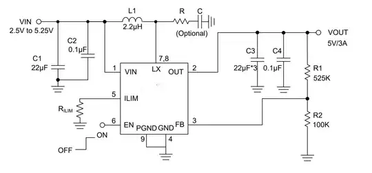 Typical circuit