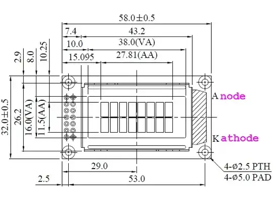 drawing from the datasheet