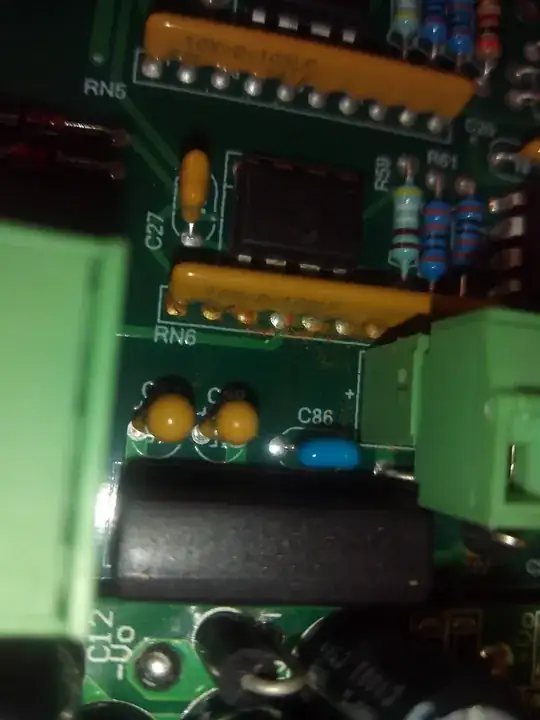 Part trace of keyboard scan circuit