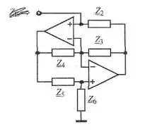 First Antoniou's GIC circuit