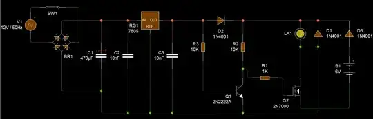 Switchable DC/battery circuit