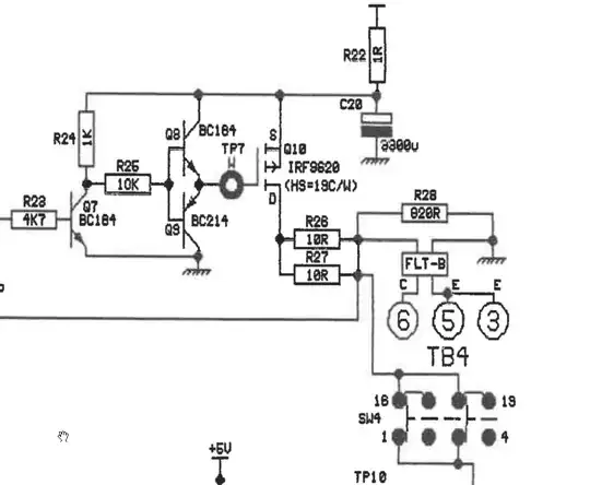 Vbe transistor drop voltage