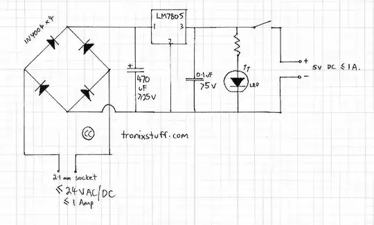 Rectangular grid of resistor, coordinates on nodes