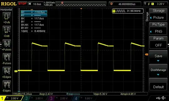 capacitor + LED + resistor