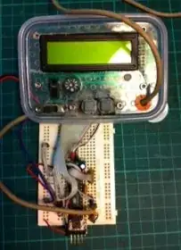 LCD window cut out with nibbler