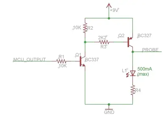 High-side BJT drive