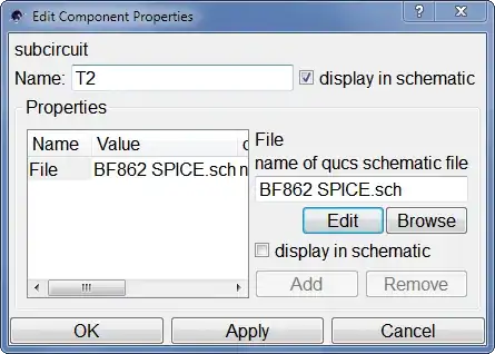 Edit Component Properties