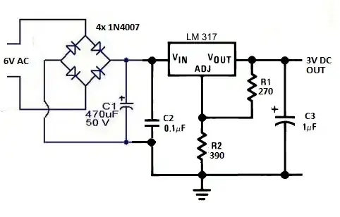 simple LM386 circuit