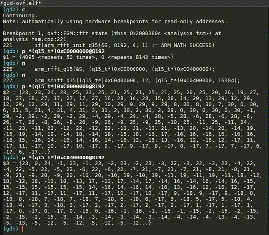 GDB result