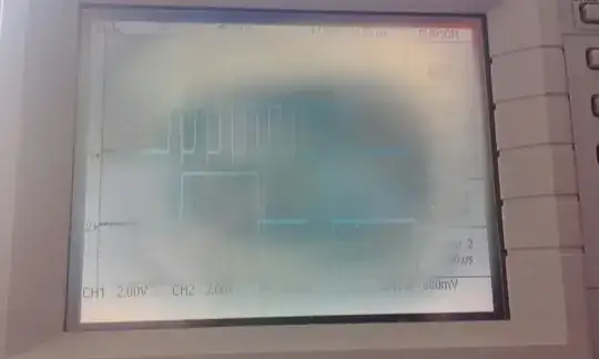 330 Ω pull-up resistors and 250 kHz make waveform a lot nicer