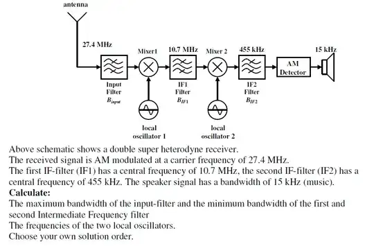 RC-Filtered random DC-Steps