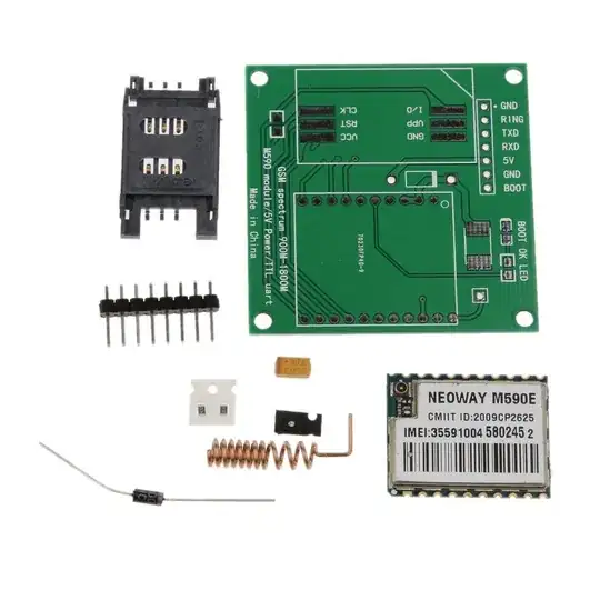 m590e gsm gprs diy kit