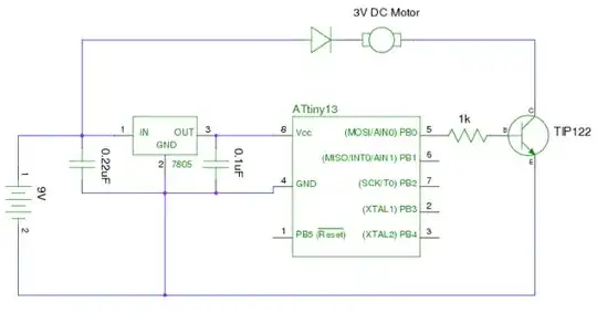Primitive discrete transistor flying capacitor inverting boost converter into 1 white LED.