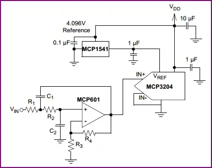Simple Ohm's law example circuit
