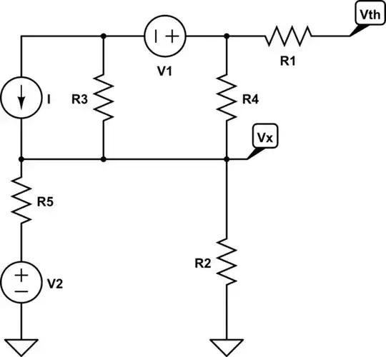Circuit with op-amp for voltage comparison
