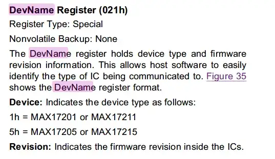 DevName Reg description
