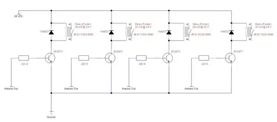 Arduino controlling multiple relays