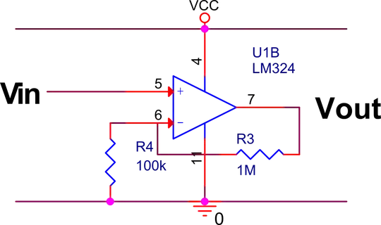 non-inverting schematic