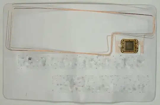 Smart card wiring