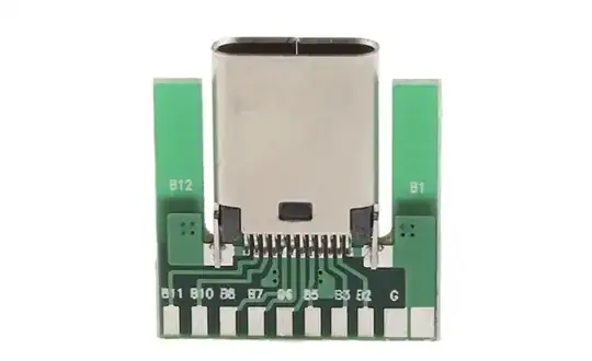 USB-C simple breakout board