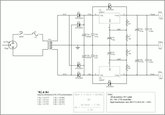 +/- supply schematic