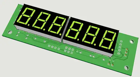 6-digit 7-segment display