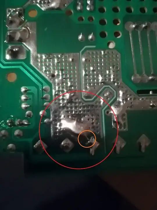 The power supply board from a Tektronix MDO4000 mixed-signal oscilloscope, a lot of radial electrolytic capacitors are visible
