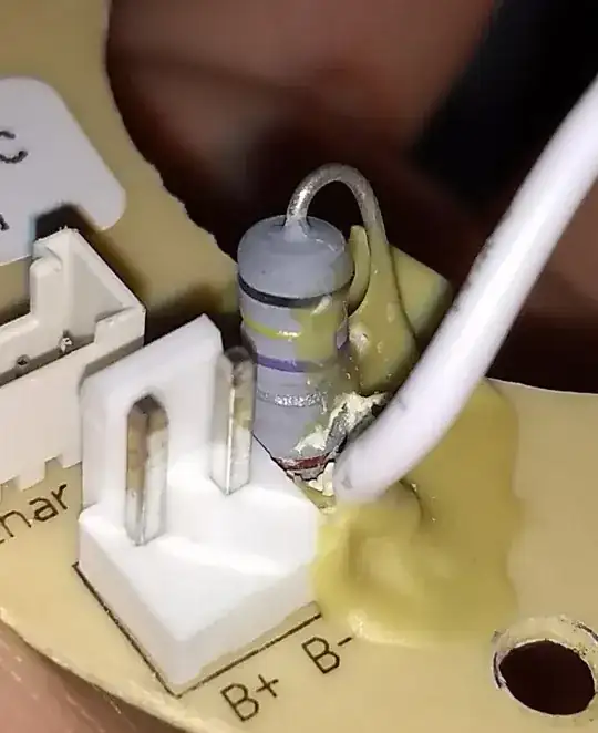 non-burnt resistor photo