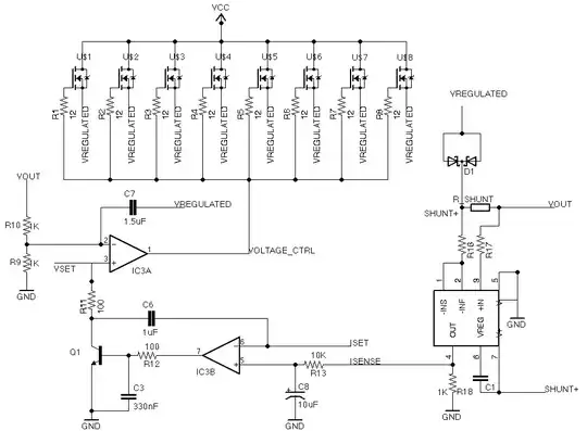 Linear regulator schematics