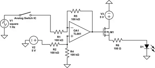 5V output driven from 3.3V side
