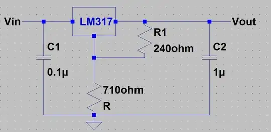 Ratio of power dissipated by the transistors as the load resistance is swept