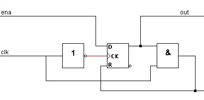 Crude inverting op-amp circuit