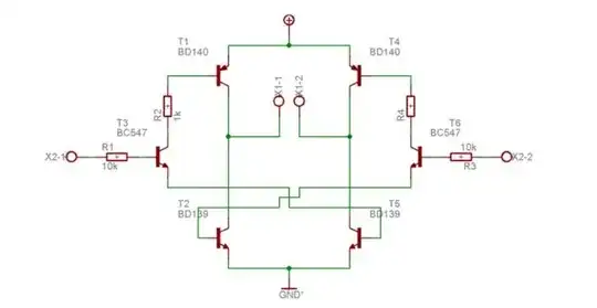 schematic diagram and oscilloscope screenshots